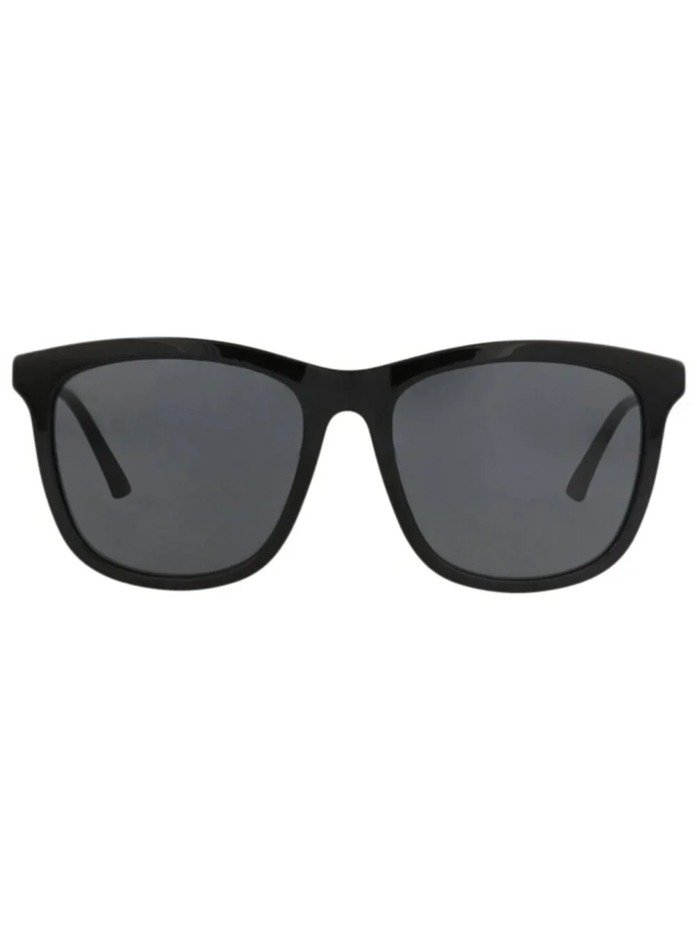 New Gucci Women's Sunglasses Square Rectangle Acetate Frame Mens Black Gold Grey